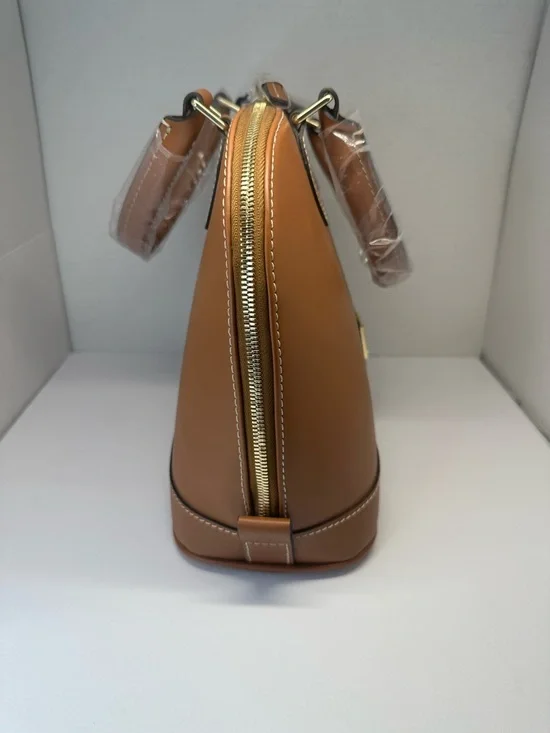 Dooney & Bourke Penrose Zip Zip Satchel - Tan - Picture 3 of 8